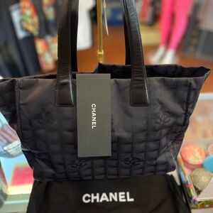 Chanel Black  Tote Bag
